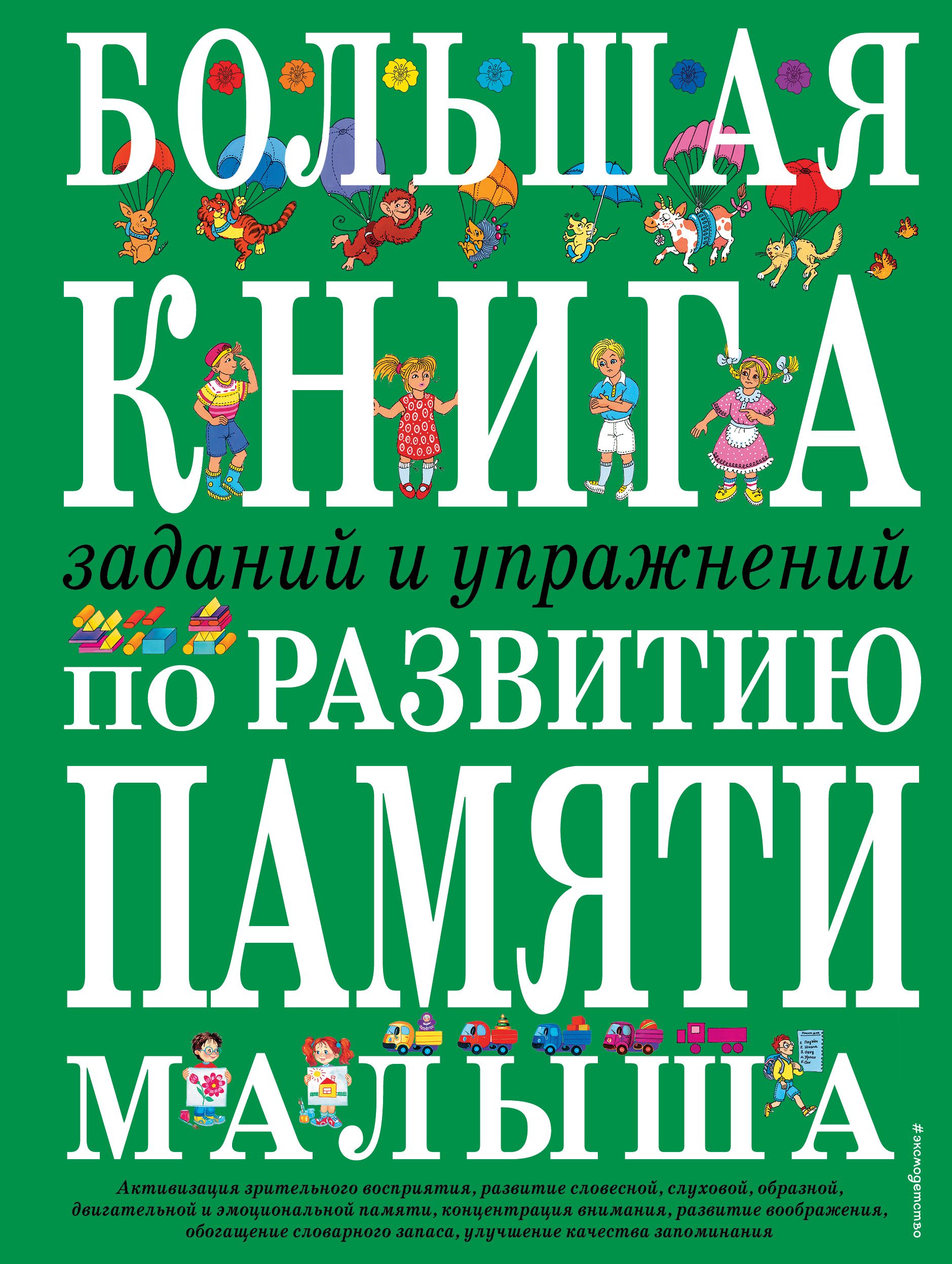 Книги для развития. Большая книга заданий и упражнений. Большая книга по развитию памяти малыша. Большая книга заданий по развитию малыша. Книги для развития памяти у детей.